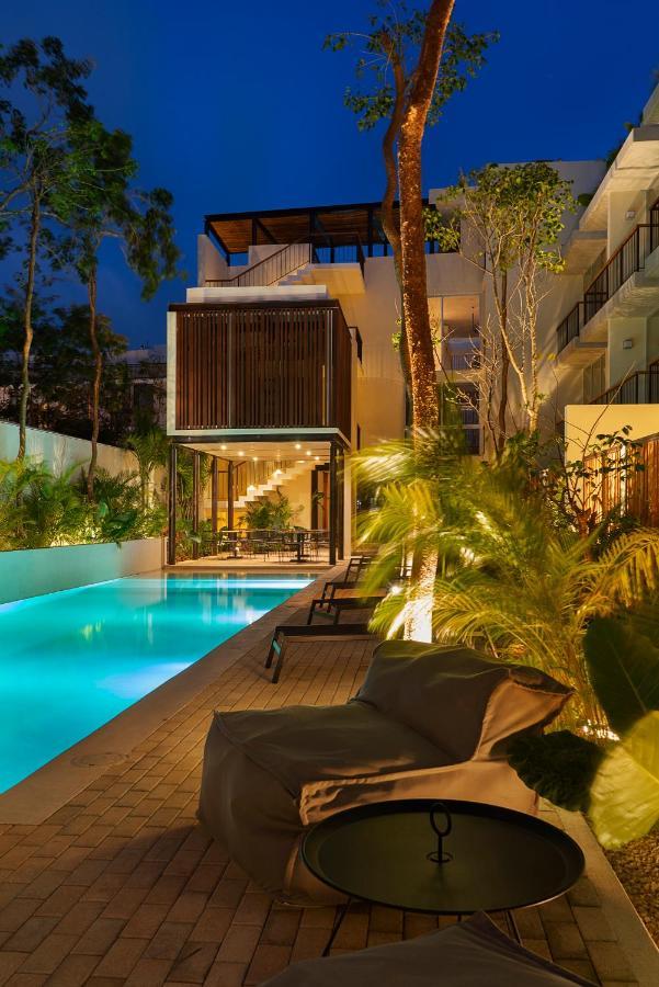 Private Pool And Roof Top For 3 In La Veleta Тулум Экстерьер фото