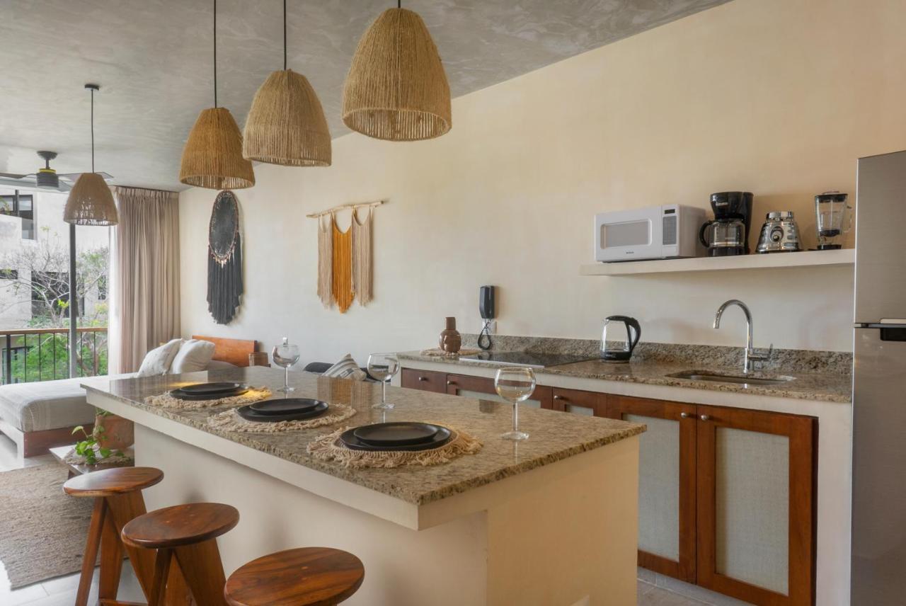 Private Pool And Roof Top For 3 In La Veleta Тулум Экстерьер фото