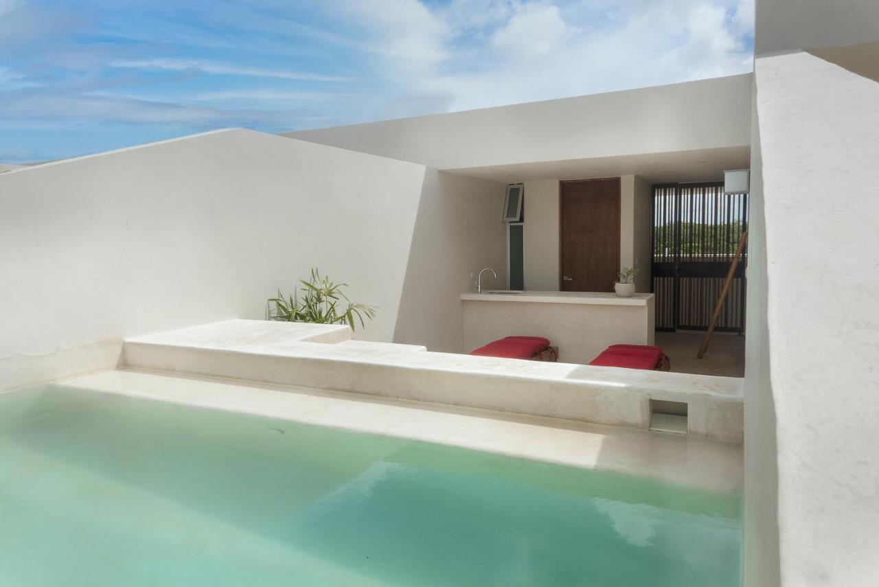 Private Pool And Roof Top For 3 In La Veleta Тулум Экстерьер фото